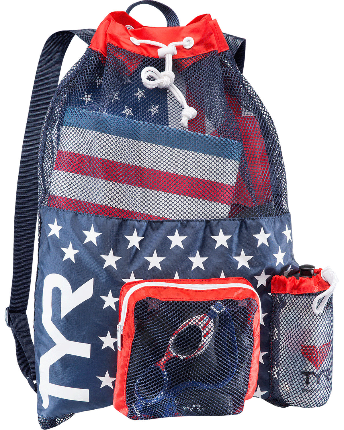 40L Big Mesh Mummy Backpack